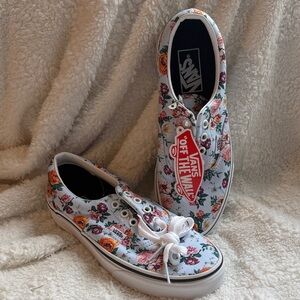 Vans Multicolor Floral Print Sneakers